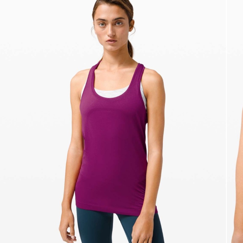 Lululemon Deep Fuchsia Racerback Tank